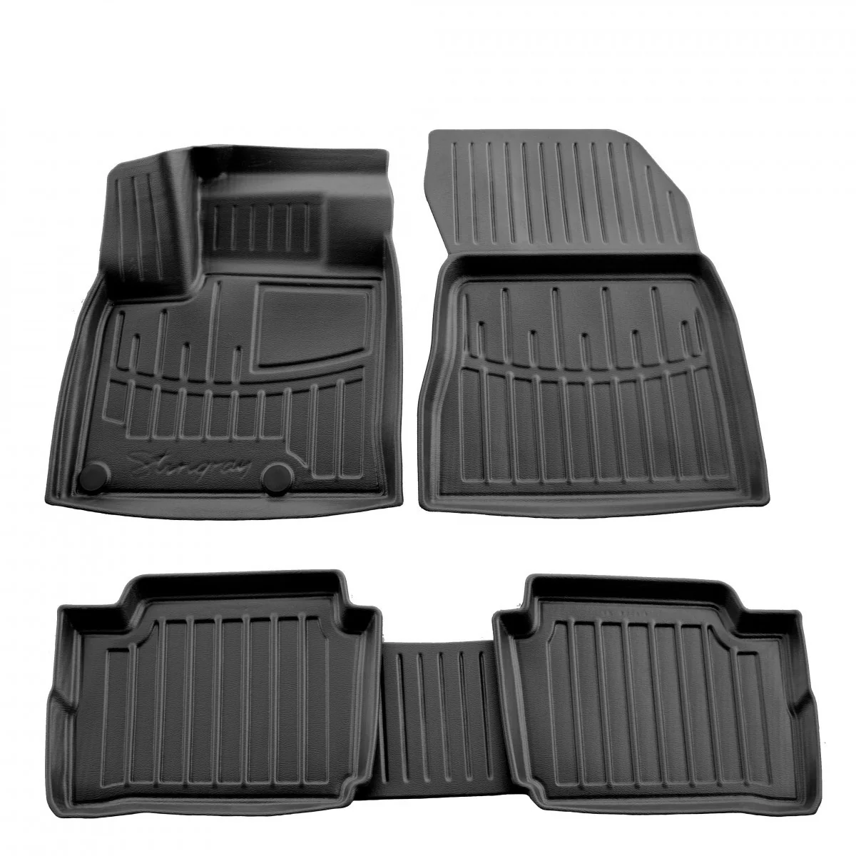 "Gummimatten Auto für NISSAN QASHQAI J12 e-power (2021-2024), 3D, passgenau, rutschfest, Autofußmatten image"