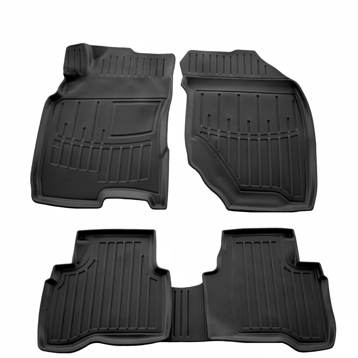 "Gummifußmatten Auto 3D, passgenau für NISSAN X-Trail (T30) (2001-2007) image"