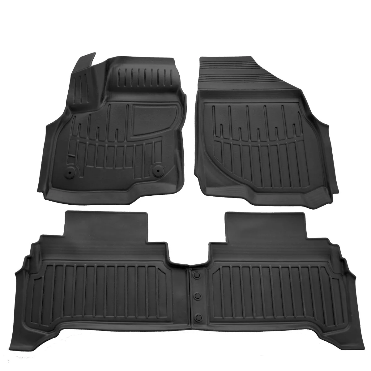"Gummifußmatten Auto für OPEL Ampera-E (2016-2020), 3D, passgenaue Autofußmatten image"
