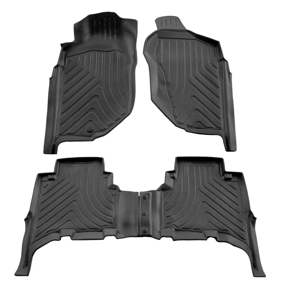 "Fußmatten Auto, Gummimatten Auto 3D für OPEL Frontera B (1998-2004) 5 Türen, passgenaue Autofußmatten image"