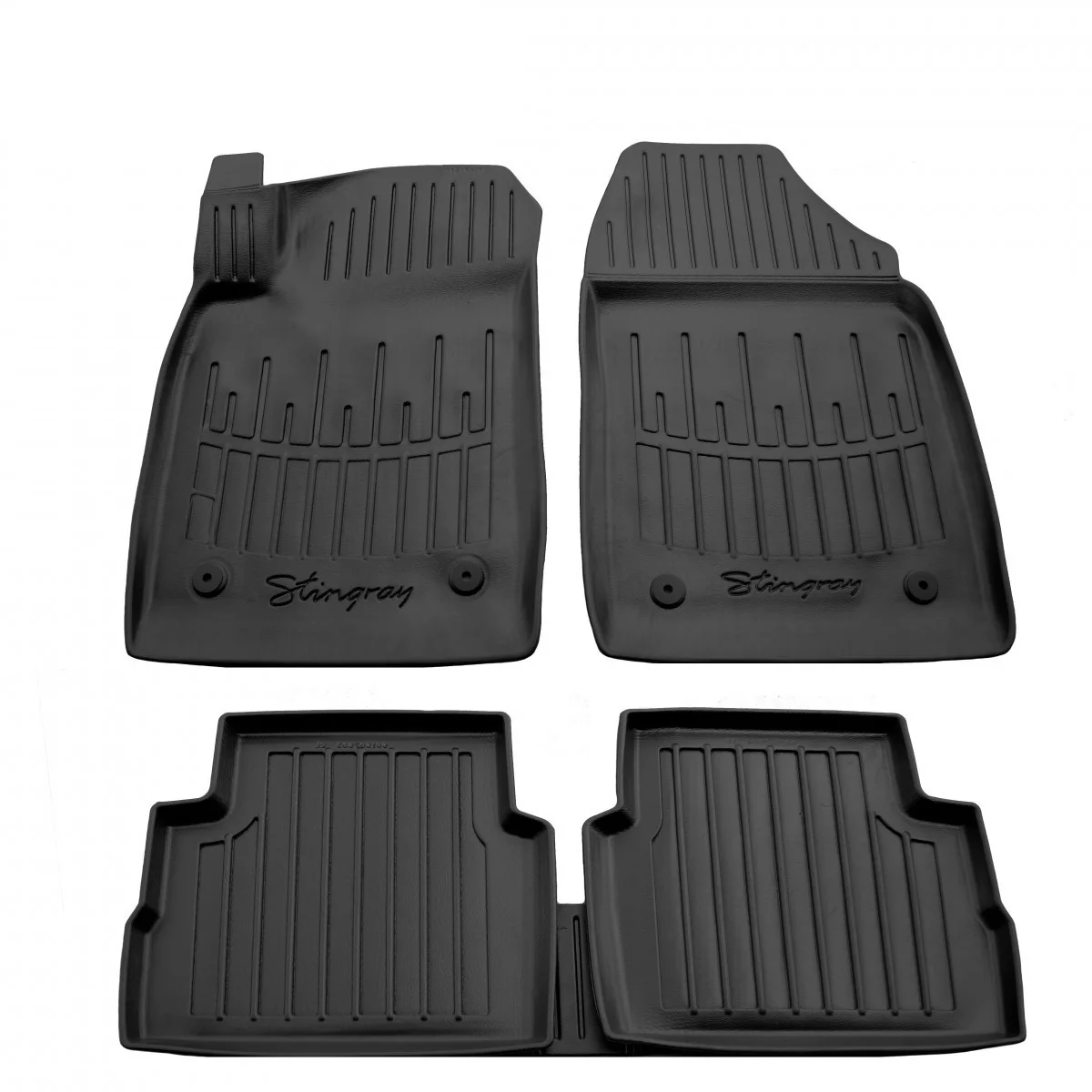 "Fußmatten Auto für OPEL Vectra C Limousine (2002-2008), 3D Gummimatten, passgenaue Autofußmatten image"