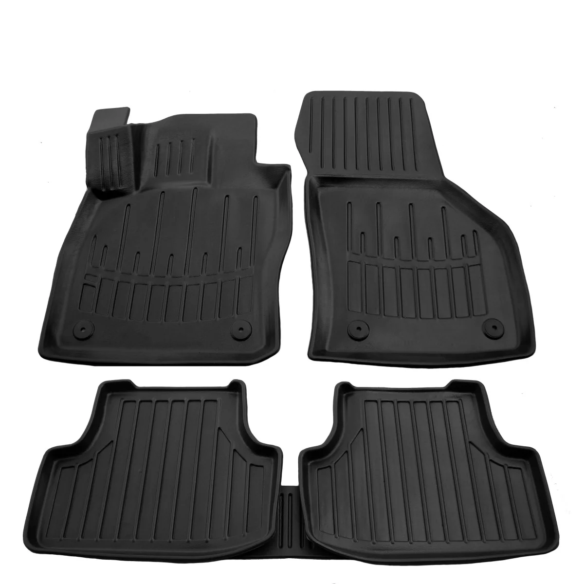 "Gummimatten Auto für SEAT Leon III (5F) (2012-2020), 3D, passgenau, Polyurethan, Autofußmatten image"