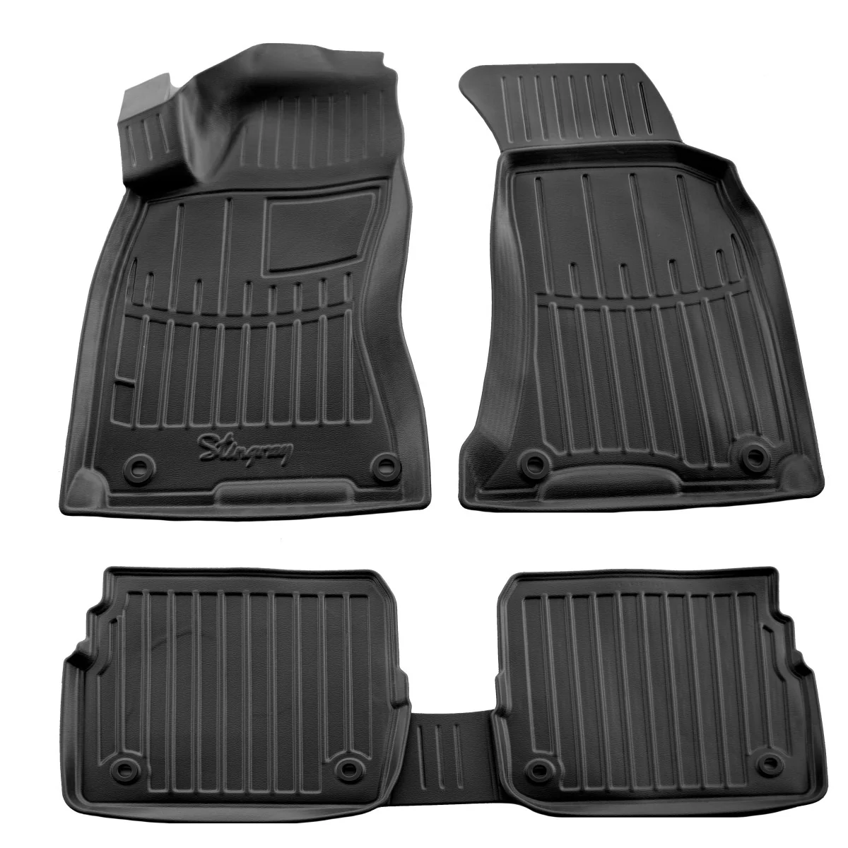 "Fußmatten Auto für SKODA Superb I (3U) (2001-2008), 3D, Gummimatten, passgenau image"