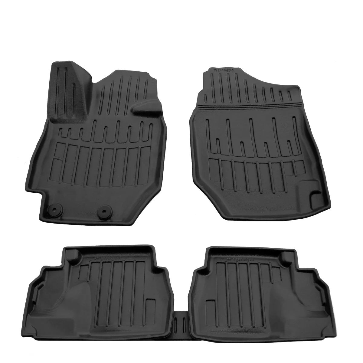 "Fußmatten Auto, 3D Gummimatten für SUZUKI Jimny (JB74) (2018-2024), passgenau mit hohem Rand image"