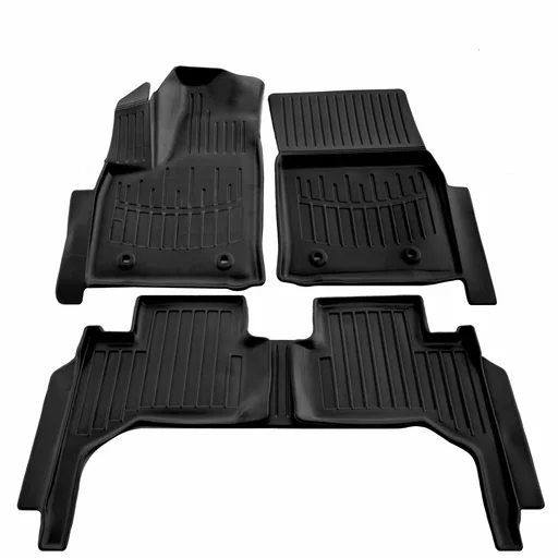"Fußmatten Auto 3D für Toyota Land Cruiser 300 (2021-...), passgenaue Polyurethan image"