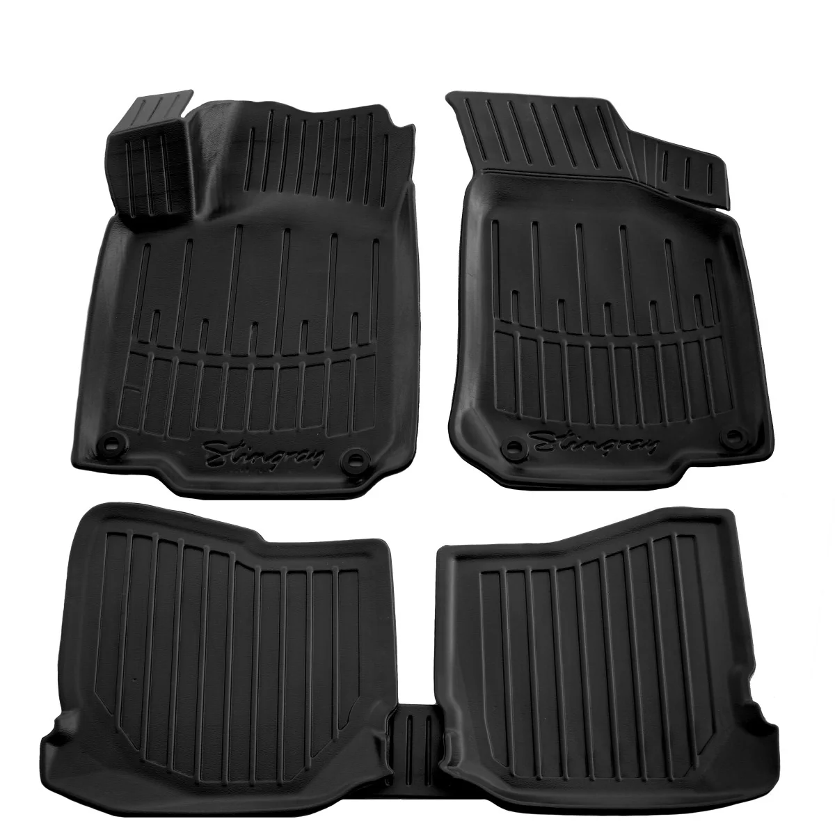 "Gummifußmatten Auto 3D für VOLKSWAGEN Golf IV (1997-2003), passgenau, rutschfest image"