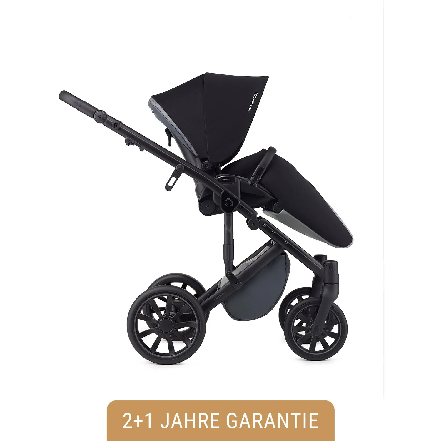 "Anex Kinderwagen - m/type PRO, Farbe Kinderwagen: Tech Grey image"