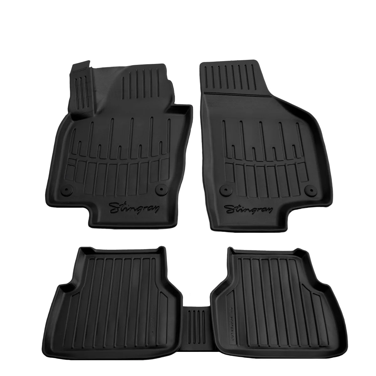 "Fußmatten Auto, Gummifußmatten 3D für VOLKSWAGEN Tiguan I (2007-2015), passgenau image"