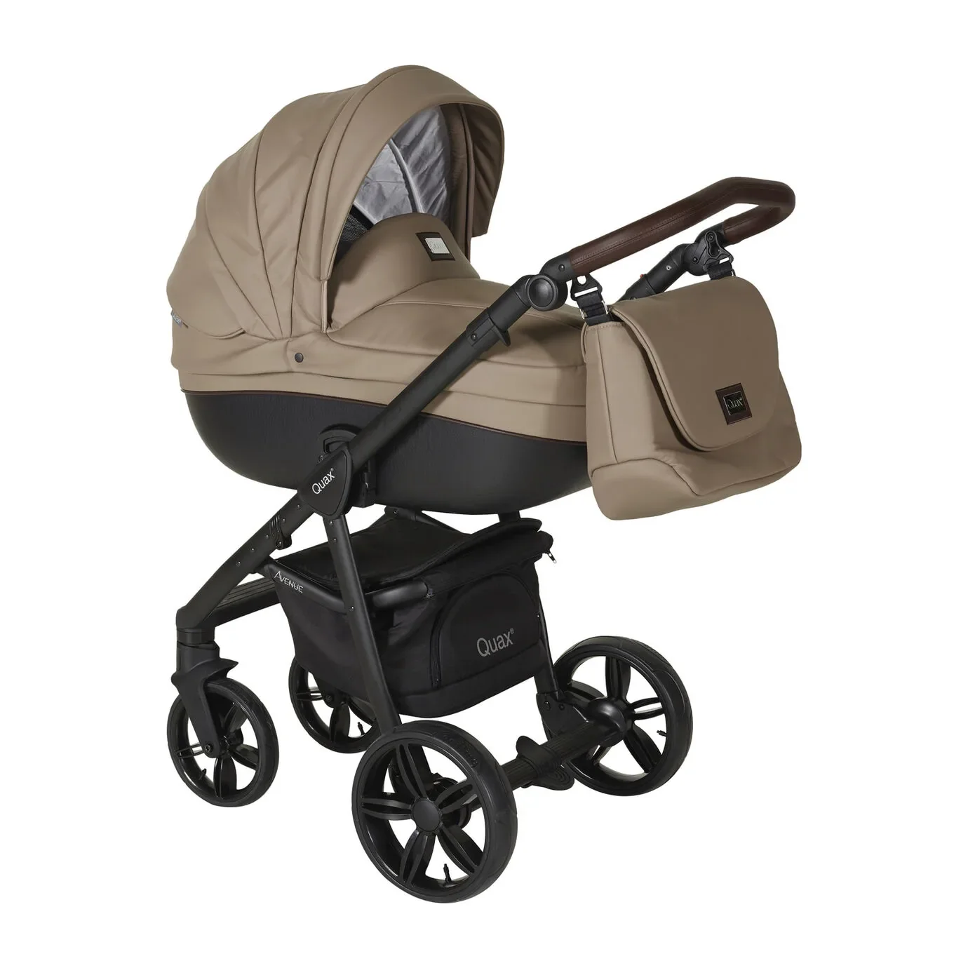 Quax Kinderwagen Avenue Eco in Stein