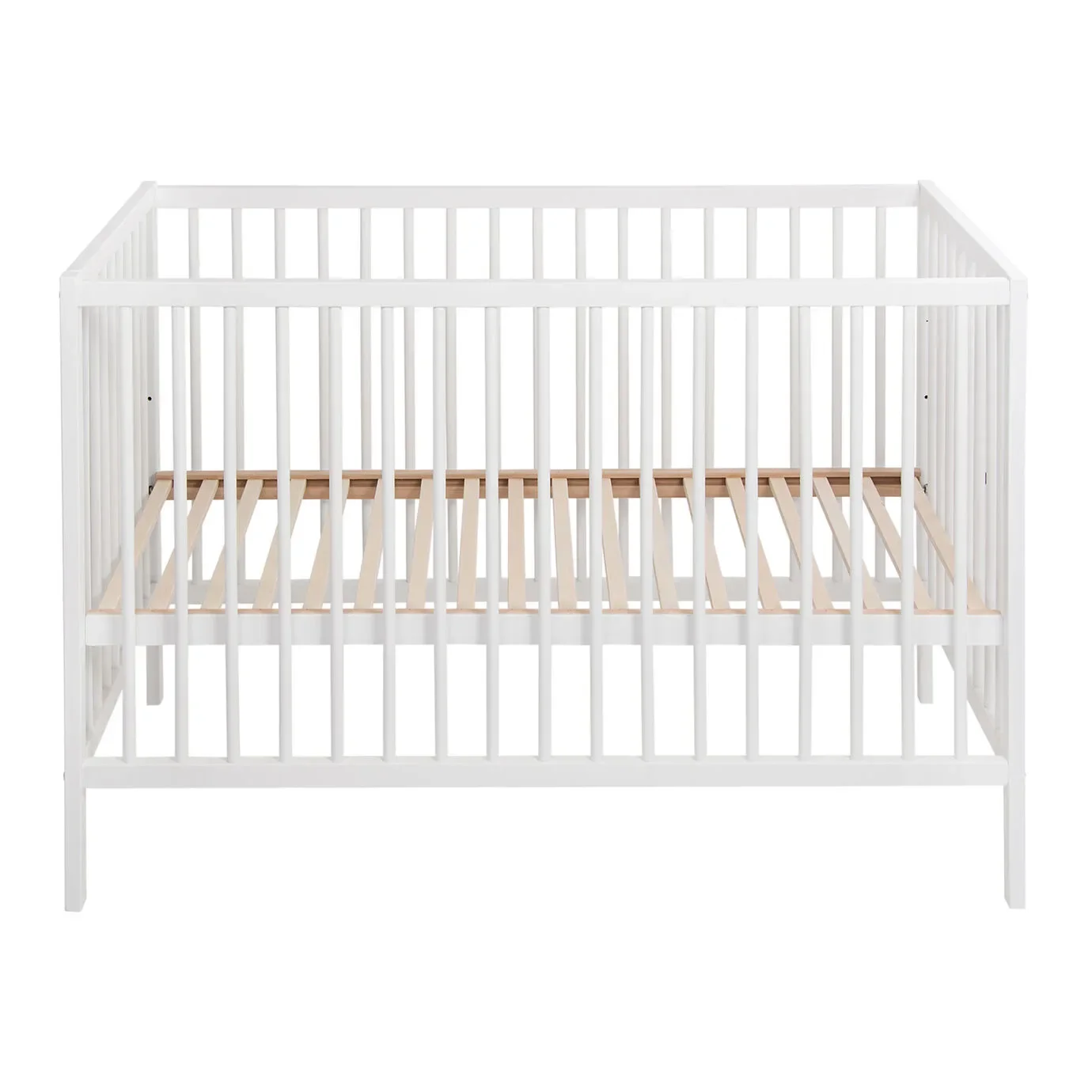 "Quax Babybett - Lina 120 x 60 cm, Farbe: Weiß Buche image"