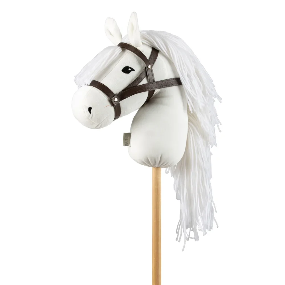 "by Astrup Hobby Horse Steckenpferd weiss image"