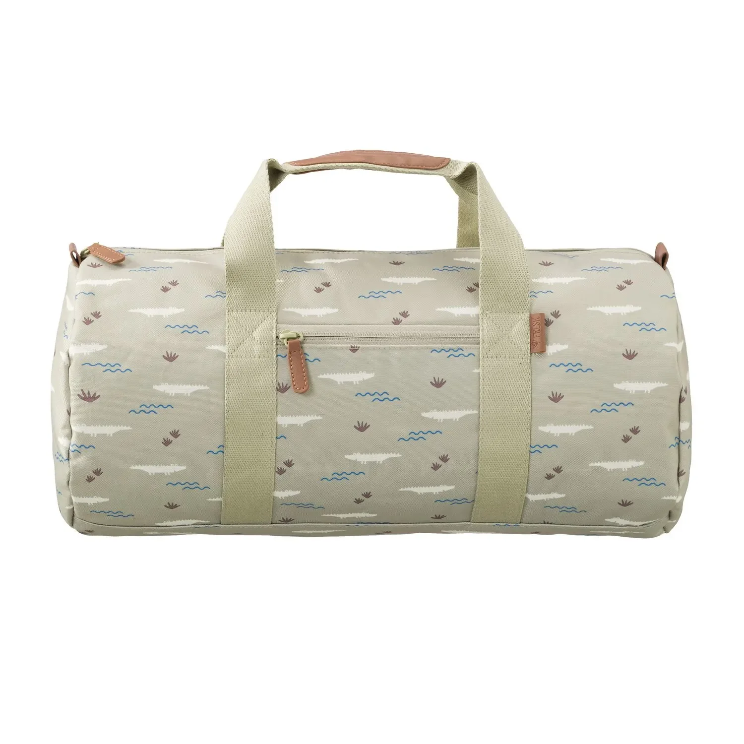 "Fresk Reisetasche, Weekender Tasche, kleine, 42x21,5x21,5 cm, Farbe: Krokodil image"