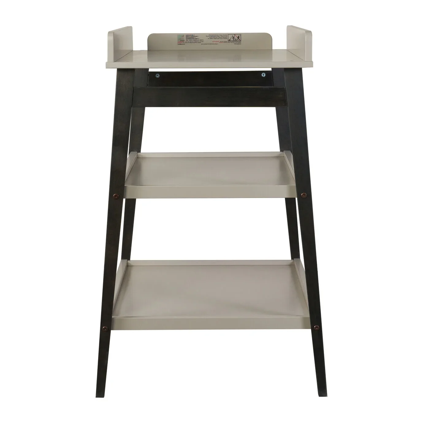 "Quax Wickeltisch - Hip, Farbe: Mondschatten Stein-Eboni image"