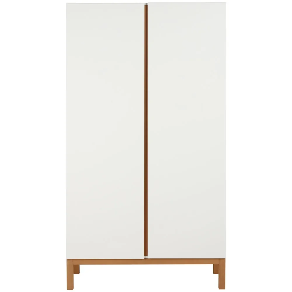 "Quax Indigo 2 türiger Schrank weiss image"