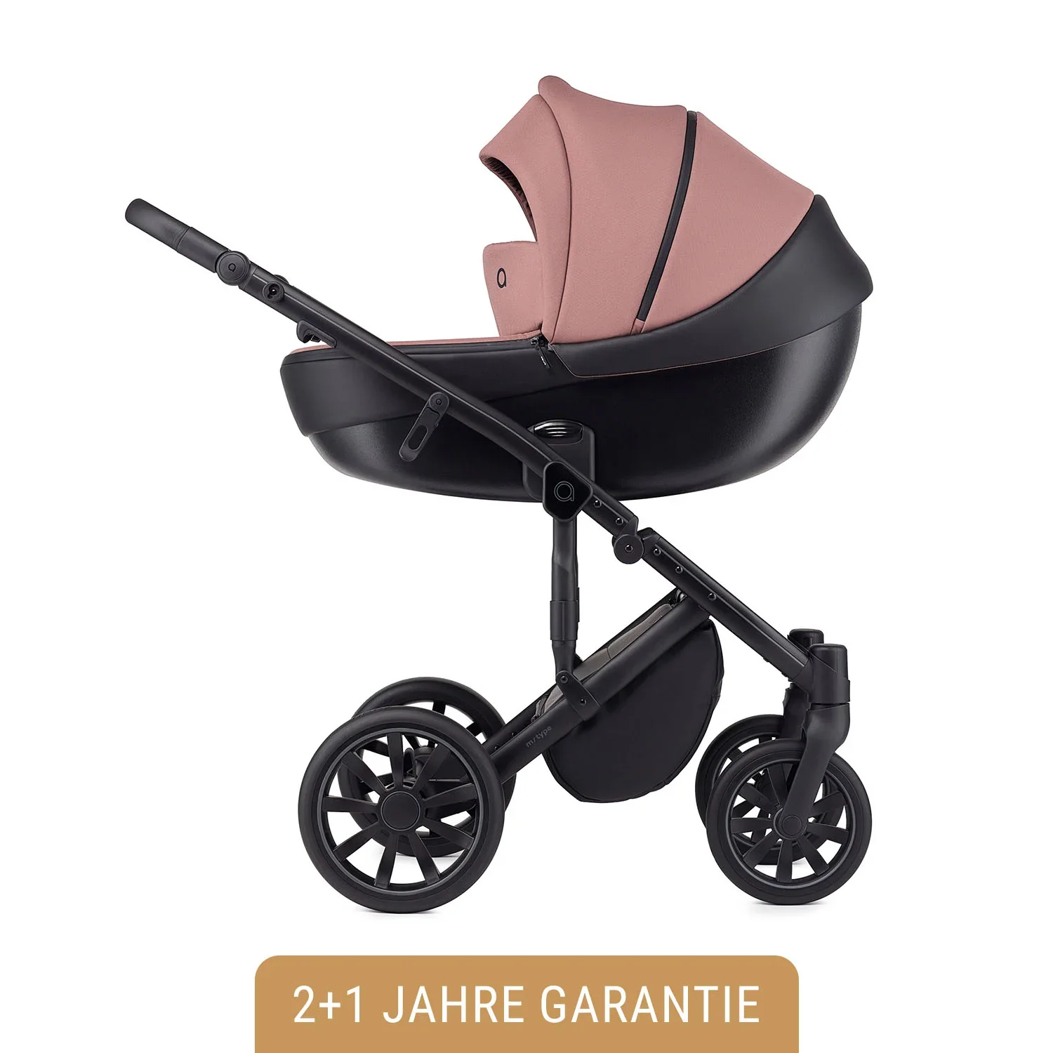 Anex Kinderwagen - m/type 3in1, Farbe Kinderwagen: Mocco