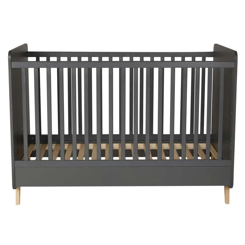 "Quax Loft Babybett anthrazit 60 x 120 image"