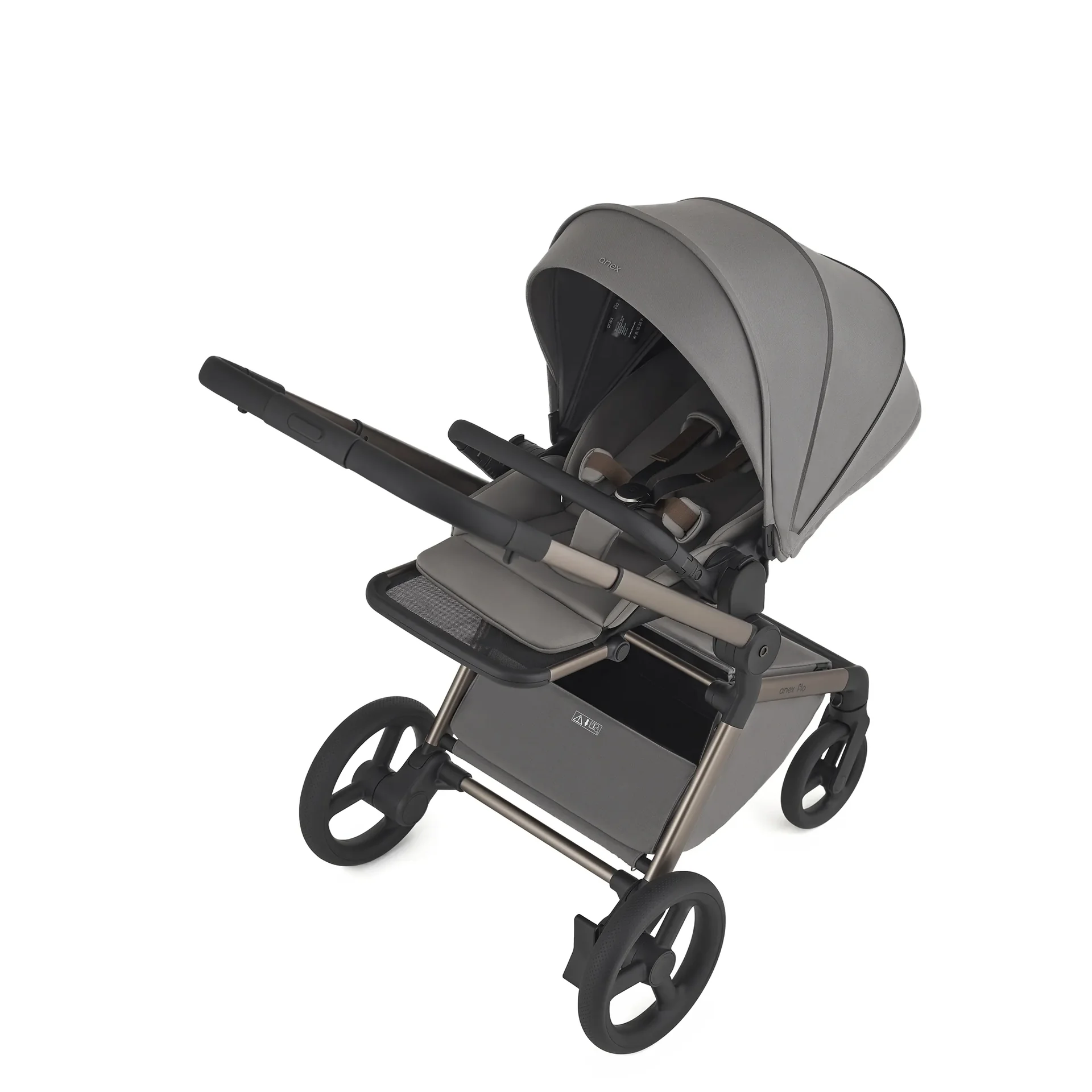 "Anex Kinderwagen FLO-CHARM, leichter Kombi-Kinderwagen mit Allradfederung, Aluminiumgestell image"