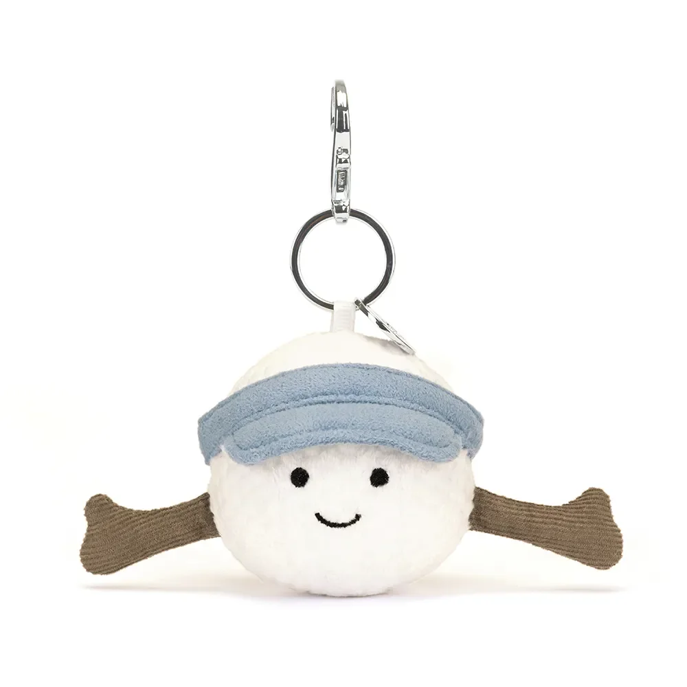 "Golf Anhänger, Plüsch Golf-Maskottchen, Schlüsselanhänger, Geschenk für Golfer image"