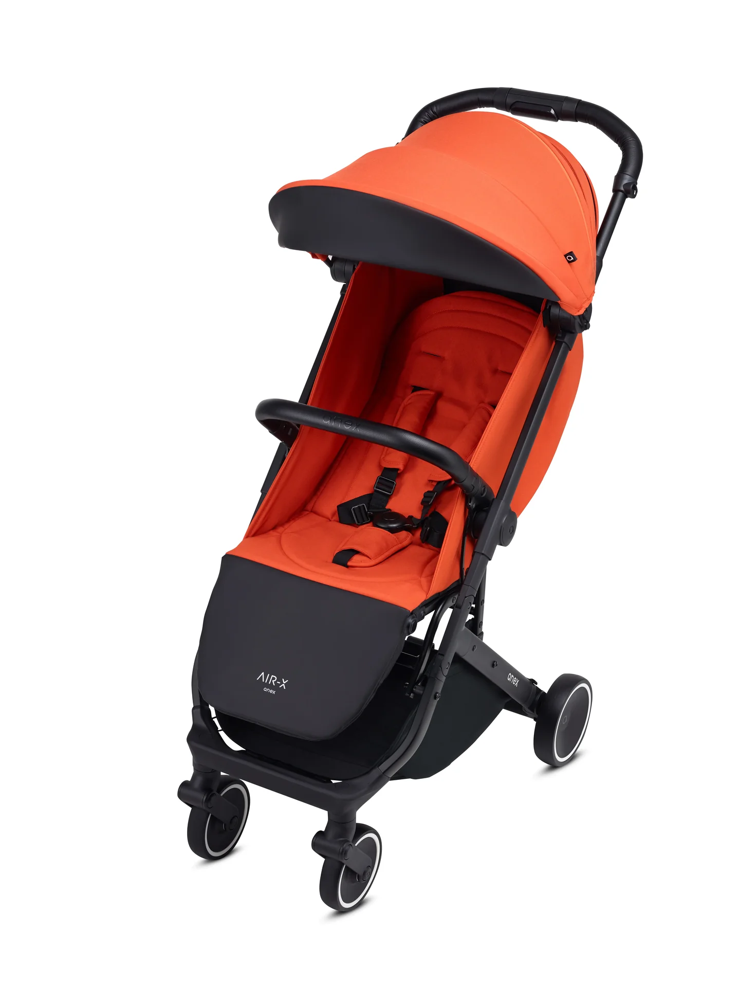"Anex Kinderwagen Air-X, ultraleichter Buggy, terrakotta, kompakt, faltbar, mit Luftreifen image"