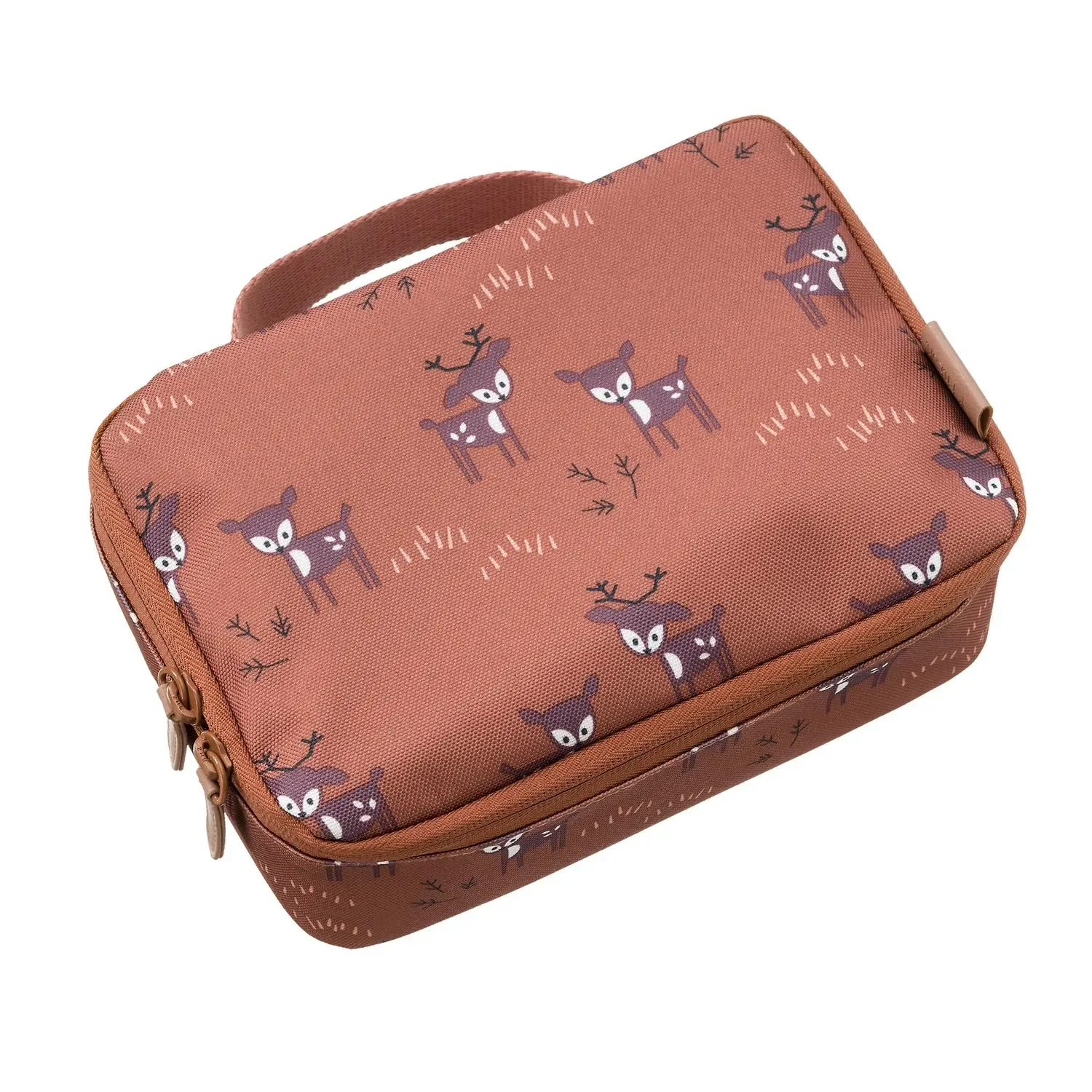 "Fresk Kühltasche, Lunchbox, 24x15x7 cm, Farbe: Hirsch bernsteinbraun image"