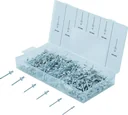 Blindnieten-Sortiment, Aluminium, 2,4-4,8 mm, 400-tlg.