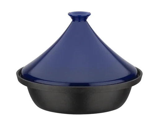 "Tajine 2-farbig, blau - orientalische Pfanne mit Deckel image"