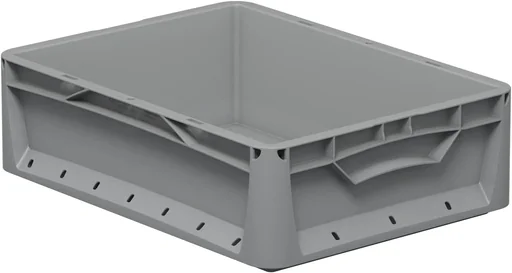 Eurobox 40x30x12cm grau 11,4 l