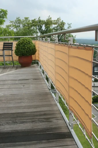 "Balkonverkleidung, sisal, 75 x 300 cm image"