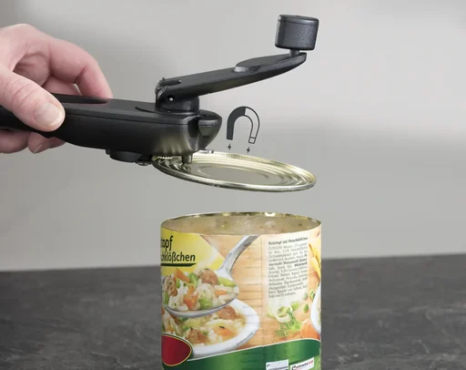 "6 in 1 Multi-Öffner für Deckel, Dosen und Flaschen, Schwarz image"