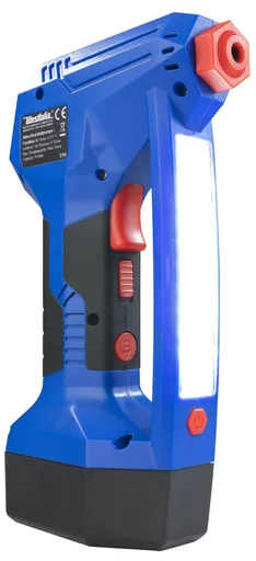 "12 Volt Akku Druckluftpumpe - mit Arbeits- und Warnleuchte - "Hybrid" image"