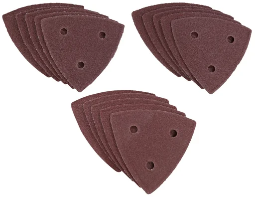 "Schleifpapier Set 15-teilig, je 5 x K80 - K100 - K120 image"