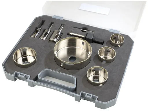 "Fliesenbohrer-Satz, 9-teilig image"