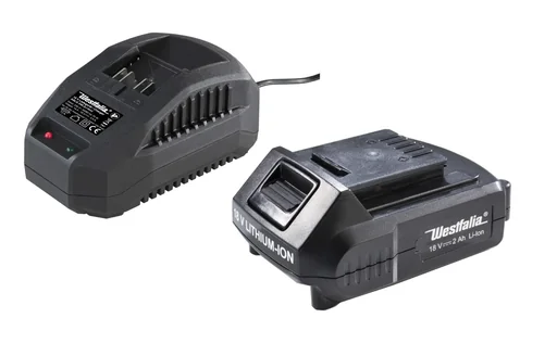 "Starter Set 3 - 18 Volt Li-Ionen Familie: 1 x Akku 2,0 Ah + 1 x Ladegerät image"