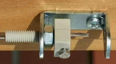 "Seilspann-Bausatz Chrom  für Seilspann-Sonnensegel image"