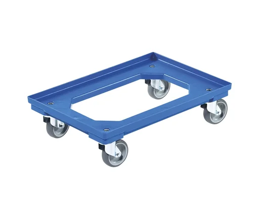 Rollwagen 61 x 41 x 17 cm blau