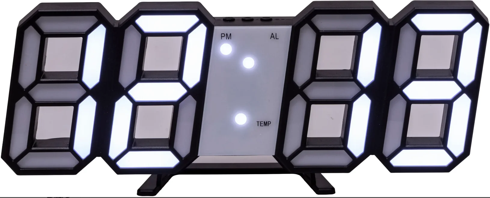 3D LED-Uhr