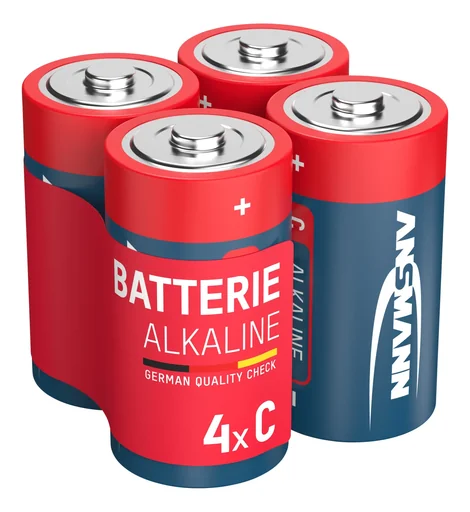 "Alkaline Batterie Baby C - 4 Stück image"