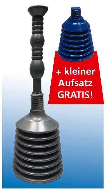 Rohrfrei-Profi, Rohrfrei-Pumpe, 3-teilig