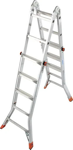 "„TELEMATIC“ SPROSSEN-GELENK-TELESKOPLEITER 4x5 SPROSSEN image"