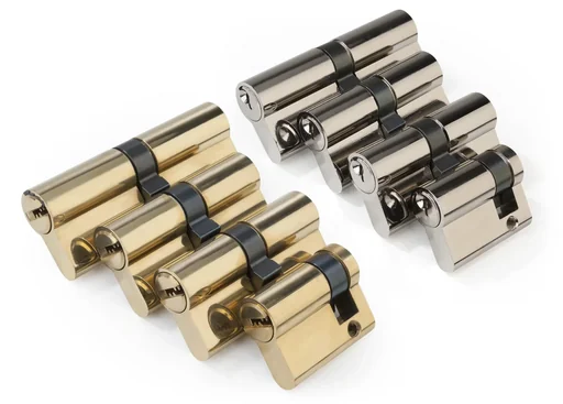 "Schließzylinder Satz 4-teilig mit 12 Sicherheitsschlüsseln image"
