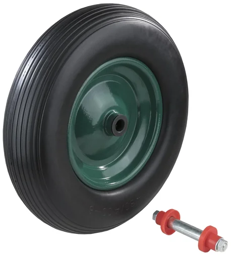 "Pannensicheres Schubkarrenrad mit Nadellager, 1 Stück image"