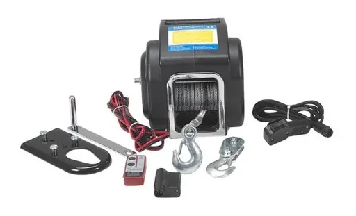 "Tragbare Motor-Seilwinde, 6800 kg mit Funkfernbedienung image"
