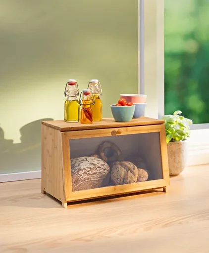 "Brotkasten XXL aus Bambus & Holz image"