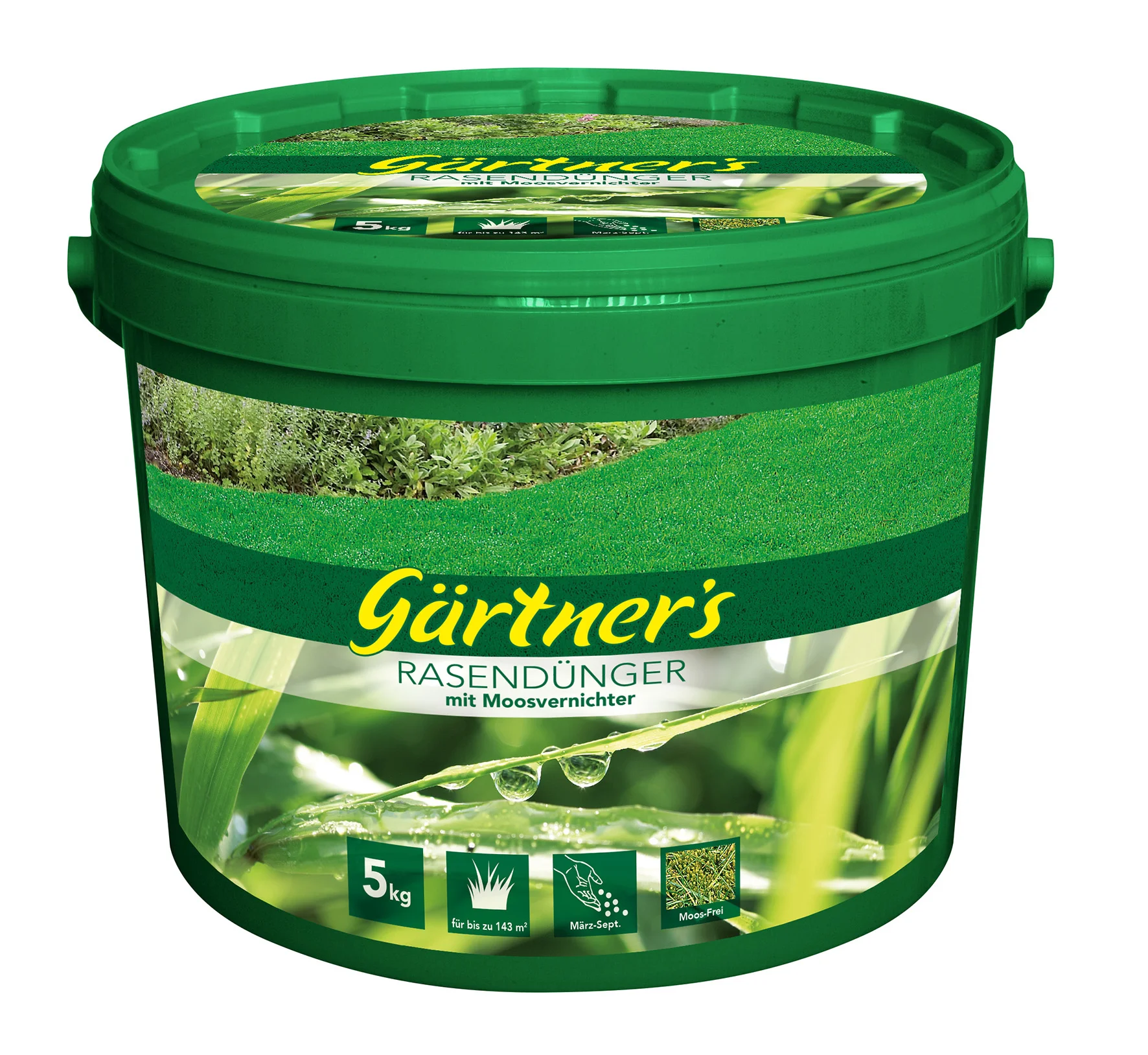 Rasendünger mit Moosvernichter 5 kg