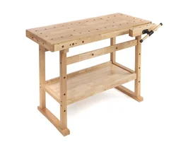 Hobelbank HB2 1220 x 510 x 840 mm (ohne zusätzliche Regale und Klemmen)