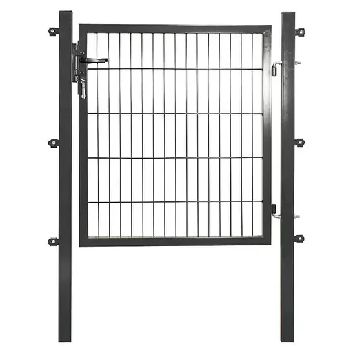 "Gartentor für Stabmatte anthrazit, einflügelig - 100 cm hoch - 100 cm breit image"