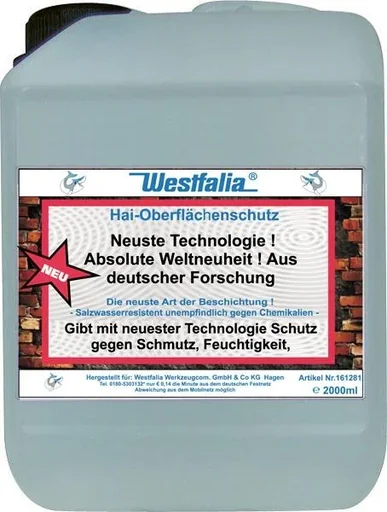 "Oberflächenschutz Versiegelung - 2000 ml Kanister image"