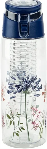 "Trinkflasche mit Fruchteinsatz (Farbe: blau) image"