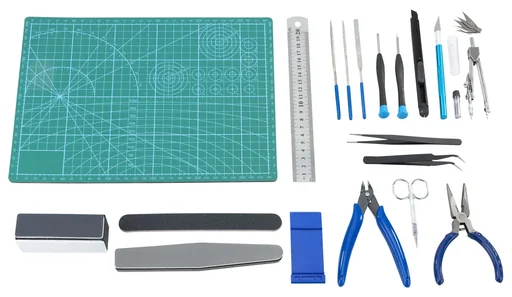 "Bastel- und Modellbau Werkzeug Set 28-teilig image"