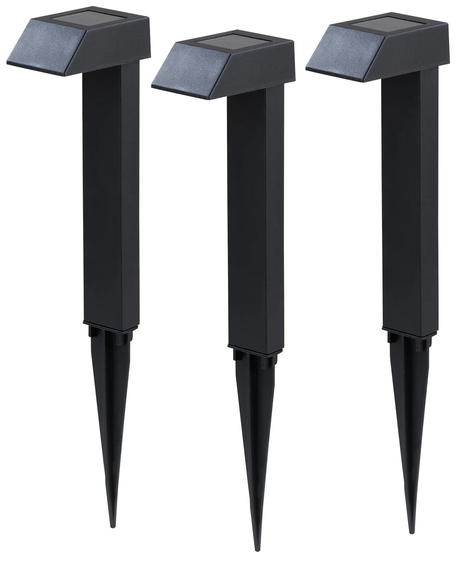 Solar Wegeleuchten, 3er-Set